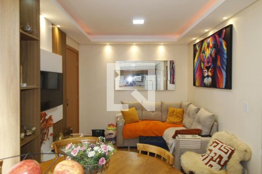 Sala de apartamento à venda com 2 quartos, 48m² em Morro Santana, Porto Alegre