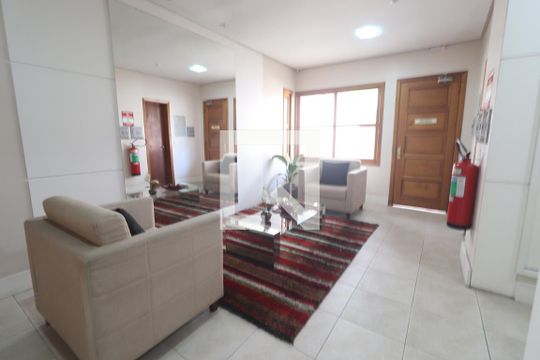 Hall de entrada de apartamento à venda com 2 quartos, 60m² em Rio Branco, Novo Hamburgo