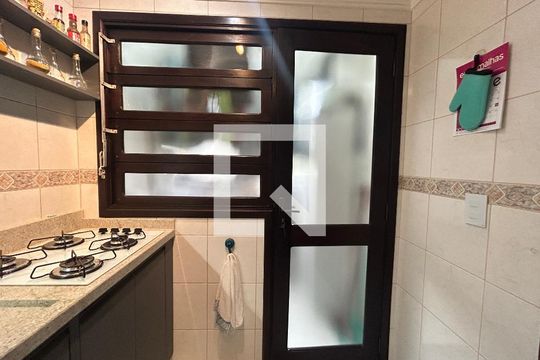Cozinha e Área de Serviço de apartamento à venda com 1 quarto, 42m² em Vila Rosa, Novo Hamburgo