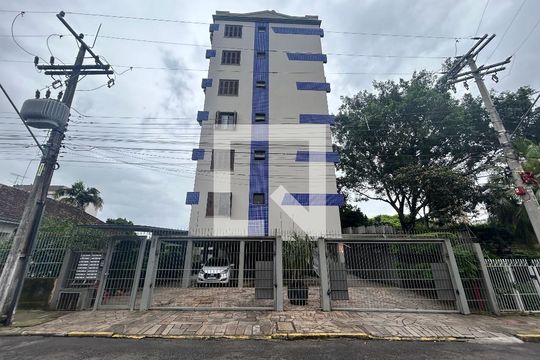 Fachada de apartamento à venda com 1 quarto, 42m² em Vila Rosa, Novo Hamburgo