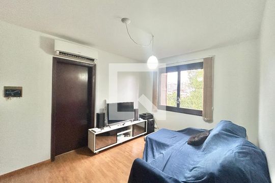Sala de apartamento à venda com 1 quarto, 42m² em Vila Rosa, Novo Hamburgo