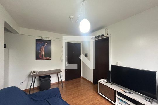 Sala de apartamento à venda com 1 quarto, 42m² em Vila Rosa, Novo Hamburgo