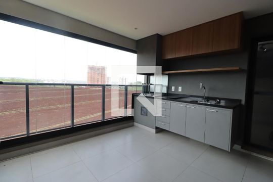 Varanda gourmet de apartamento para alugar com 3 quartos, 126m² em Bonfim Paulista, Ribeirão Preto