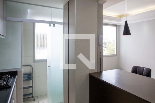 Cozinha de apartamento à venda com 2 quartos, 50m² em Vila Rica, São Bernardo do Campo