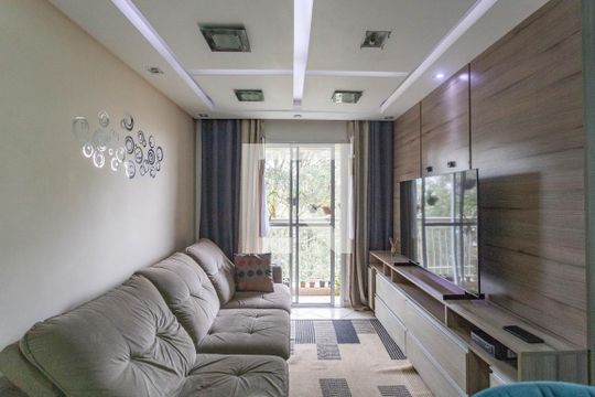 Sala de apartamento para alugar com 3 quartos, 64m² em Centro, Diadema