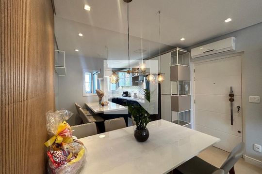 Sala de apartamento à venda com 2 quartos, 82m² em Centro, Novo Hamburgo