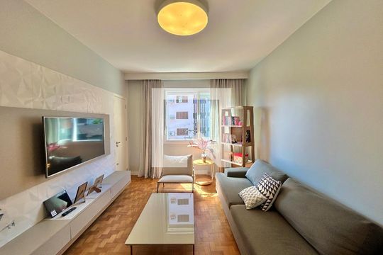 Sala de apartamento à venda com 2 quartos, 82m² em Centro, Novo Hamburgo