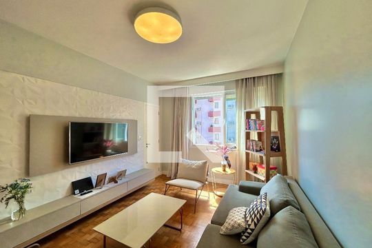 Sala de apartamento à venda com 2 quartos, 82m² em Centro, Novo Hamburgo