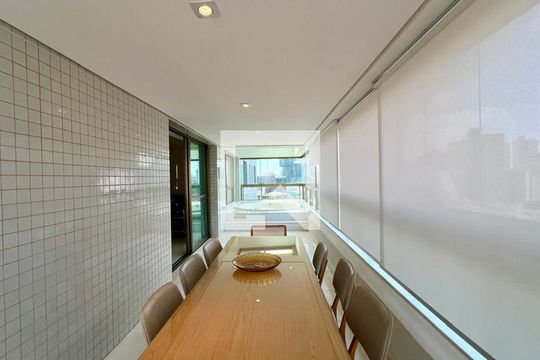 Sala de apartamento à venda com 4 quartos, 288m² em Belvedere, Belo Horizonte
