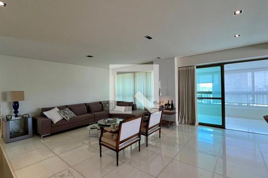 Sala de apartamento à venda com 4 quartos, 288m² em Belvedere, Belo Horizonte