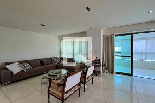 Sala de apartamento à venda com 4 quartos, 288m² em Belvedere, Belo Horizonte