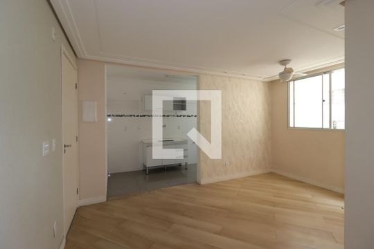 Sala de apartamento à venda com 2 quartos, 50m² em Vila Homero Thon, Santo André