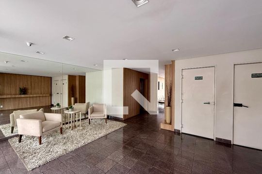 Hall Social Bloco de apartamento à venda com 3 quartos, 106m² em Itaim Bibi, São Paulo