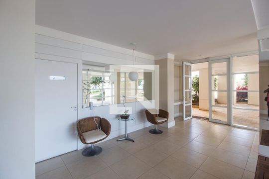 Hall social de apartamento à venda com 3 quartos, 133m² em Tamboré, Santana de Parnaíba