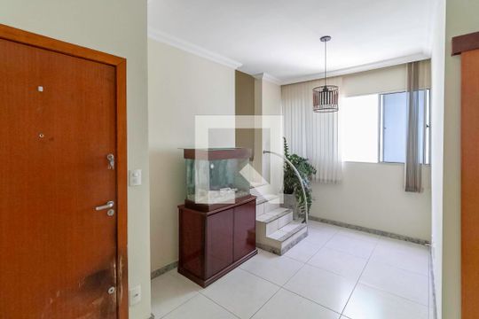 Sala 1 de apartamento à venda com 3 quartos, 138m² em Castelo, Belo Horizonte
