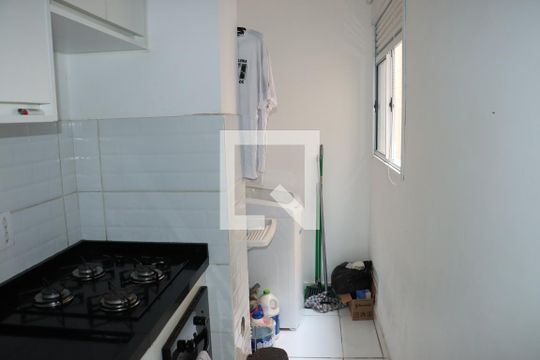 Cozinha de apartamento para alugar com 2 quartos, 45m² em Petrópolis, Cotia