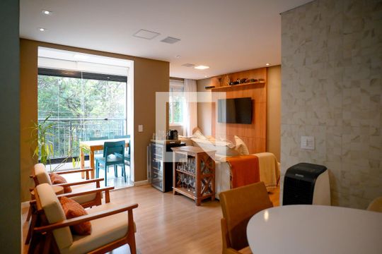 Sala de apartamento à venda com 2 quartos, 69m² em Sacoma, São Paulo