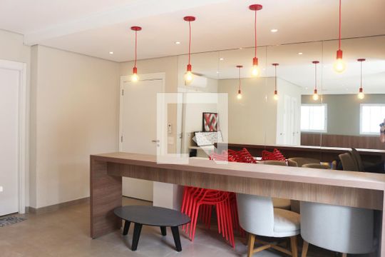 Área comum - Salão de festas de apartamento à venda com 2 quartos, 58m² em Cerâmica, São Caetano do Sul