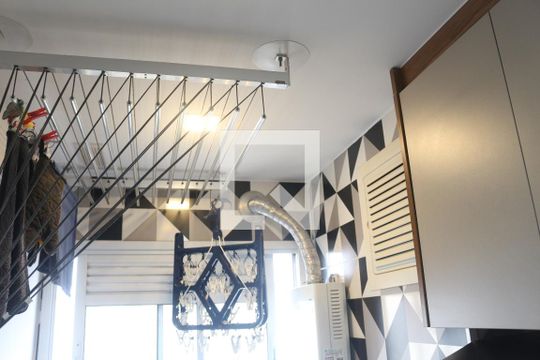 Área de Serviço de apartamento à venda com 2 quartos, 58m² em Cerâmica, São Caetano do Sul