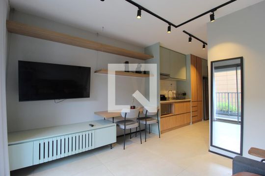 Studio  de kitnet/studio à venda com 1 quarto, 45m² em Indianópolis, São Paulo