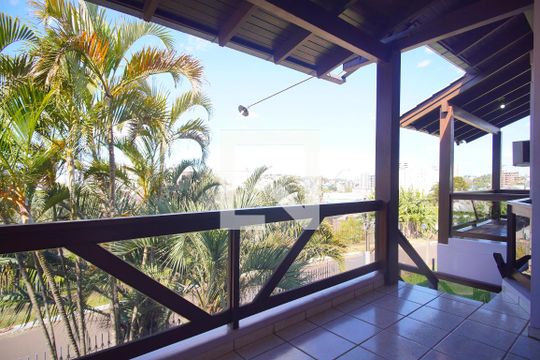 Varanda da Sala de casa para alugar com 4 quartos, 415m² em Primavera, Novo Hamburgo