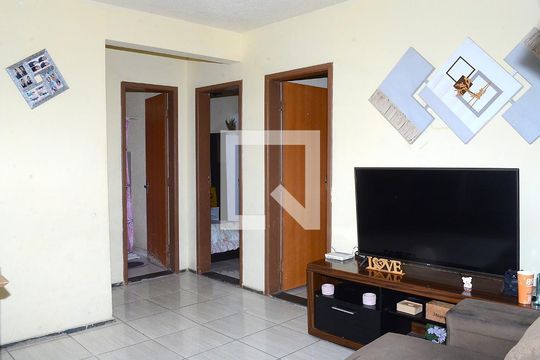 Sala de apartamento para alugar com 2 quartos, 54m² em Jardim Vitoria, Belo Horizonte
