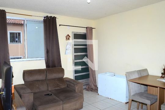 Sala de apartamento para alugar com 2 quartos, 54m² em Jardim Vitoria, Belo Horizonte