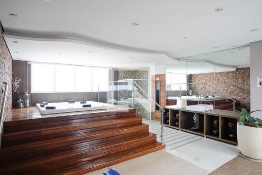 Área comum de kitnet/studio à venda com 1 quarto, 44m² em Centro, São Bernardo do Campo