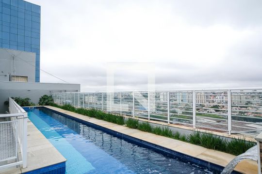Piscina de kitnet/studio à venda com 1 quarto, 44m² em Centro, São Bernardo do Campo