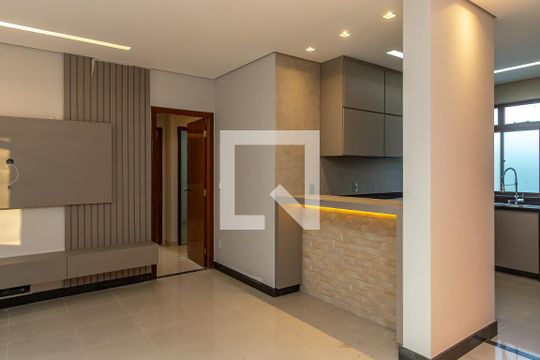 Sala de apartamento à venda com 3 quartos, 86m² em Dona Clara, Belo Horizonte