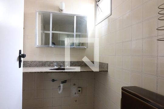 Banheiro de apartamento para alugar com 1 quarto, 40m² em Centro, São Bernardo do Campo