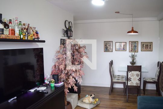 Sala de apartamento à venda com 3 quartos, 73m² em Chácara Santo Antônio (zona Leste), São Paulo