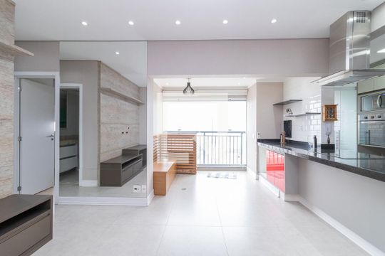 Sala de apartamento à venda com 3 quartos, 72m² em Vila Penteado, São Paulo