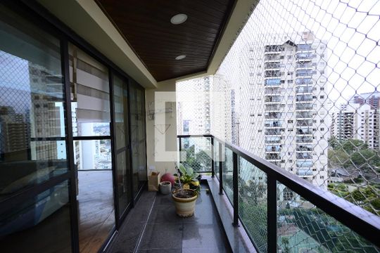 Varanda da Sala de apartamento à venda com 4 quartos, 188m² em Jardim Vila Mariana, São Paulo