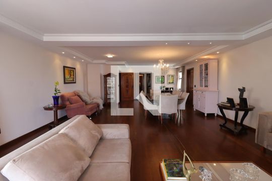 Sala de apartamento à venda com 4 quartos, 210m² em Jardim Bela Vista, Santo André