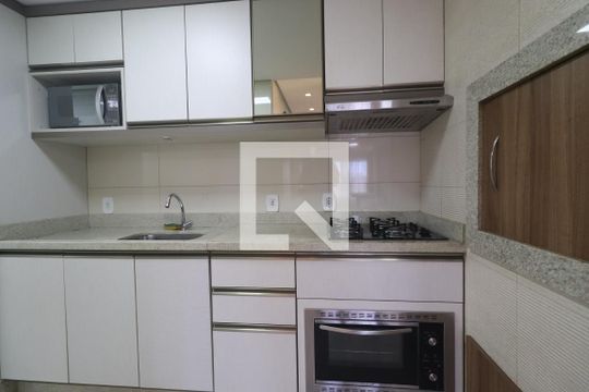 Cozinha de apartamento à venda com 2 quartos, 66m² em Rondônia, Novo Hamburgo