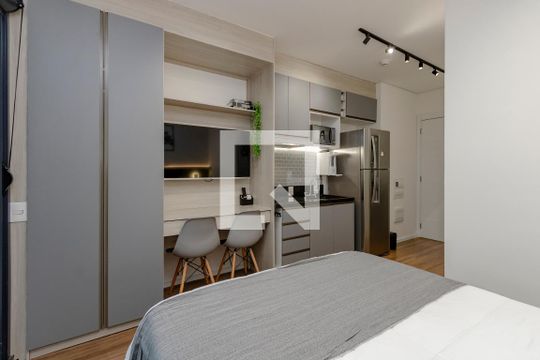 Studio de kitnet/studio para alugar com 1 quarto, 28m² em Campo Belo, São Paulo