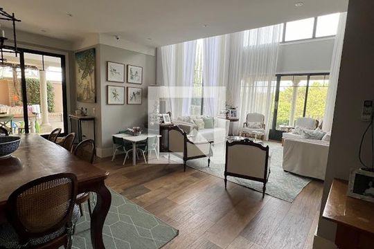 Sala de casa de condomínio à venda com 4 quartos, 370m² em Residencial Parque dos Alecrins, Campinas