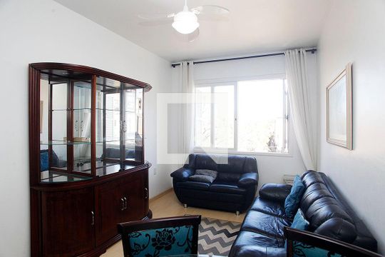 Sala de apartamento à venda com 1 quarto, 45m² em Cidade Baixa, Porto Alegre