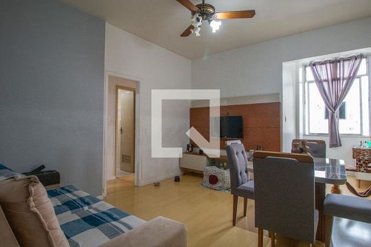 Sala de apartamento à venda com 3 quartos, 89m² em Maracanã, Rio de Janeiro