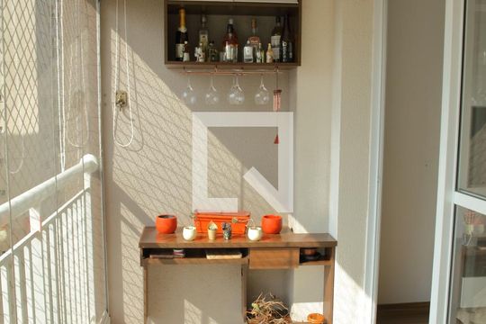 Sacada da Sala de apartamento à venda com 3 quartos, 80m² em Centro, São Bernardo do Campo