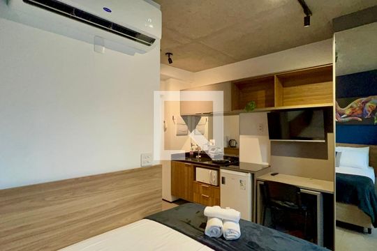 Studio de kitnet/studio para alugar com 1 quarto, 22m² em Jardim Paulista, São Paulo