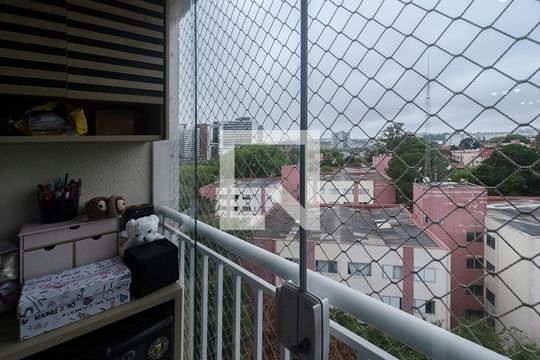 Varanda da Sala de apartamento à venda com 2 quartos, 49m² em Jardim Patente, São Paulo