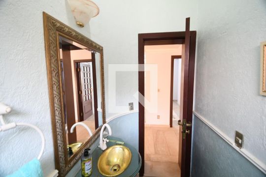 Lavabo de casa de condomínio à venda com 4 quartos, 487m² em Jardim Botânico (sousas), Campinas