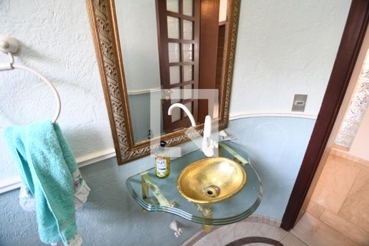 Lavabo de casa de condomínio à venda com 4 quartos, 487m² em Jardim Botânico (sousas), Campinas