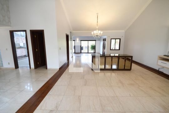 Sala 2 de casa de condomínio à venda com 4 quartos, 487m² em Jardim Botânico (sousas), Campinas