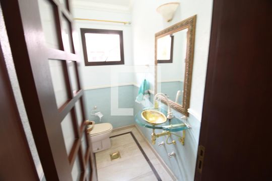 Lavabo de casa de condomínio à venda com 4 quartos, 487m² em Jardim Botânico (sousas), Campinas