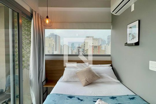 Studio de kitnet/studio para alugar com 1 quarto, 22m² em Jardim Paulista, São Paulo