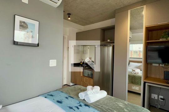 Studio de kitnet/studio para alugar com 1 quarto, 22m² em Jardim Paulista, São Paulo