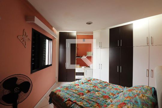 Quarto 1 - Suíte de apartamento à venda com 3 quartos, 90m² em Vila Lusitania, São Bernardo do Campo